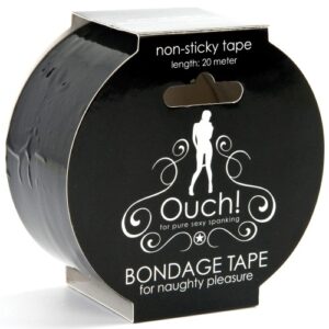 Ouch! - Fita  Bonéage Tape Preta Ex04643