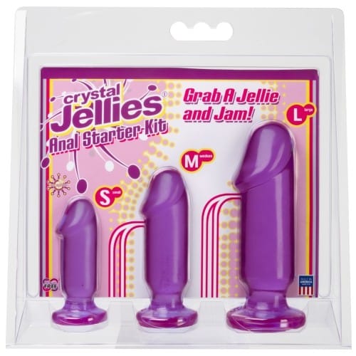 Doc Johnson - Kit De Plugs Anéis Anal Starter Kit Roxo - Image 2