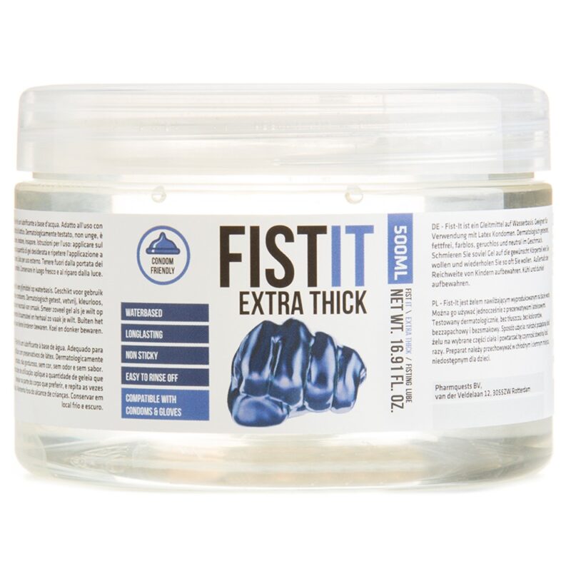Pharmquests - Lubrificante Para Fisting Fist It Extra Thick 500ml