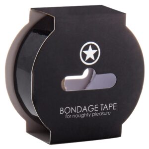 Ouch! - Fita  Bonéage Tape Preta Ex09571