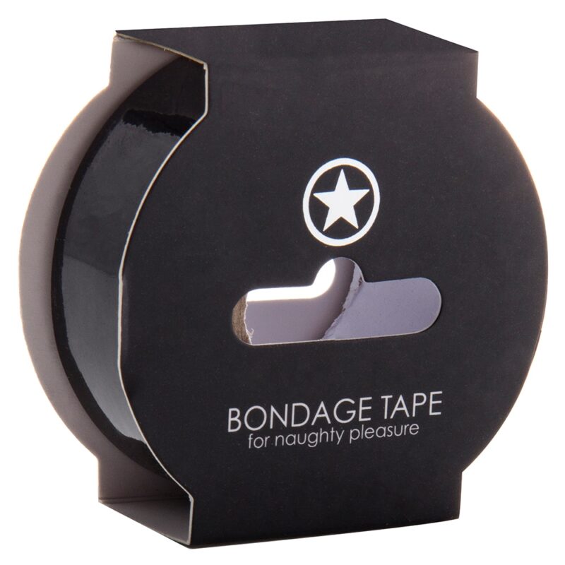 Ouch! - Fita  Bonéage Tape Preta Ex09571