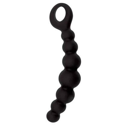 Silicone - Bolas Anéis Caterpill Ass Pretas