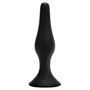 Silicone - Plug Anal Bottle Plug Preto Small