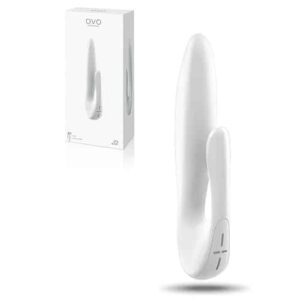 Ovo - Vibrador Recarregável J2  Branco