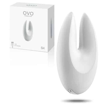 Ovo - Estimulador Recarregável S4  Branco