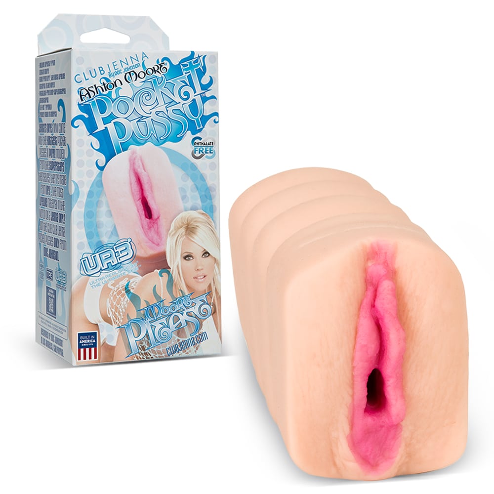 Doc Johnson - Masturbador Ashton Moore Tamanho Pequeno Em Forma De Vagina - Image 2