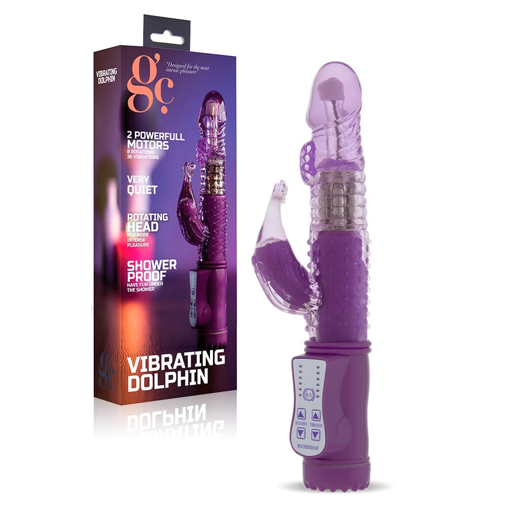 Gc - Vibrador Vibrating Dolphin Roxo - Image 2