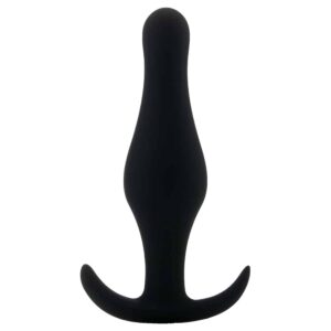 Shots - Plug Anal Butt Plug Com Pega Preto Médio