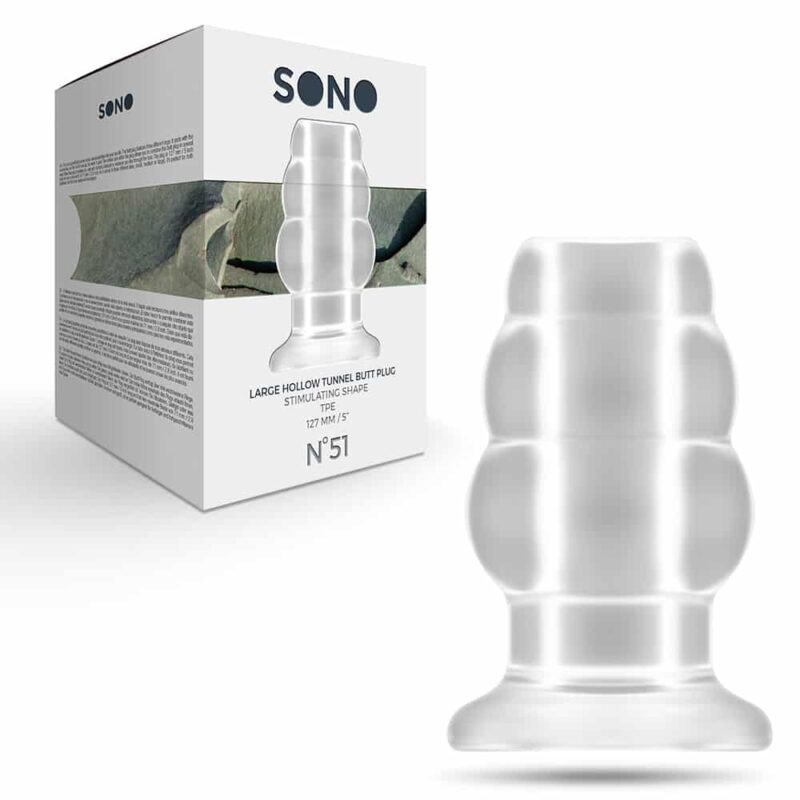 Sono - Plug Anal Large Hollow Tunnel  Nº51 Transparente - Image 2