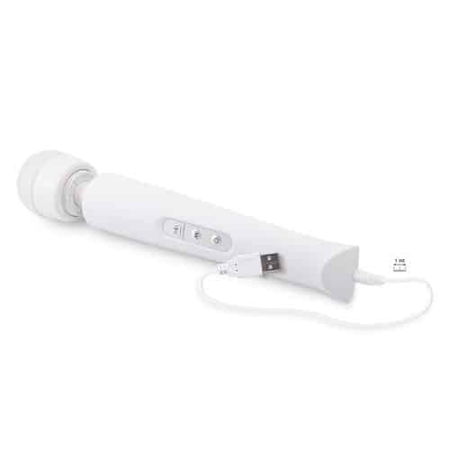 Toyz4lovers - Massajador Com Carregador Usb Candy Pie Magic Wand Branco - Image 3