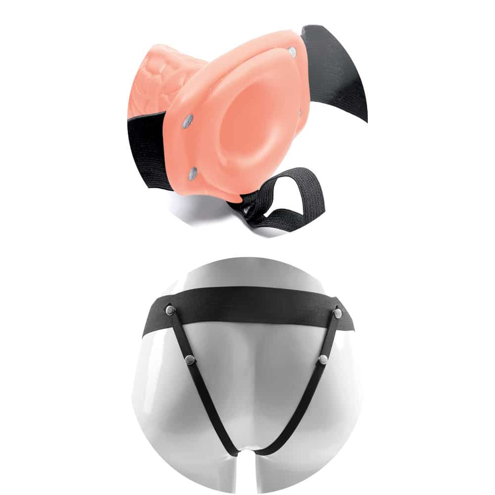 Toyz4lovers - Strap-On Oco Com Testículos Real Rapture Air Feeling 8' Branco - Image 3