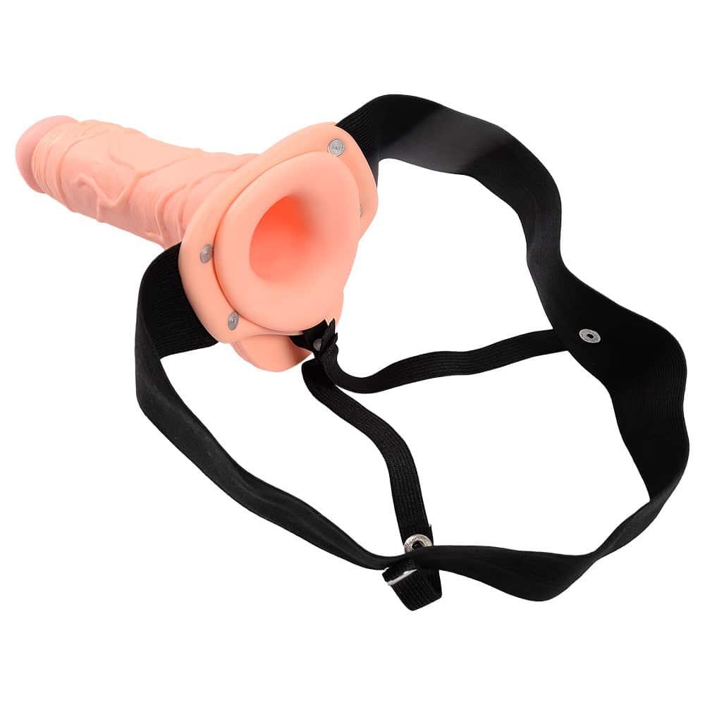 Toyz4lovers - Strap-On Oco Com Testículos Real Rapture Air Feeling 8' Branco - Image 4