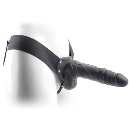 Toyz4lovers - Strap-On Oco Com Testículos Real Rapture Air Feeling 8' Preto