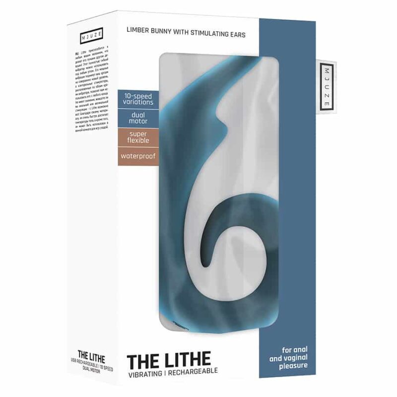 Mjuze - Vibrador Recarregável The Lithe Azul - Image 3