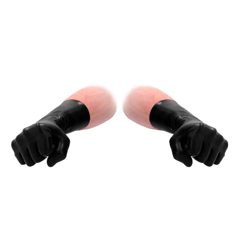 Fist It - Luvas De Latex  Pretas