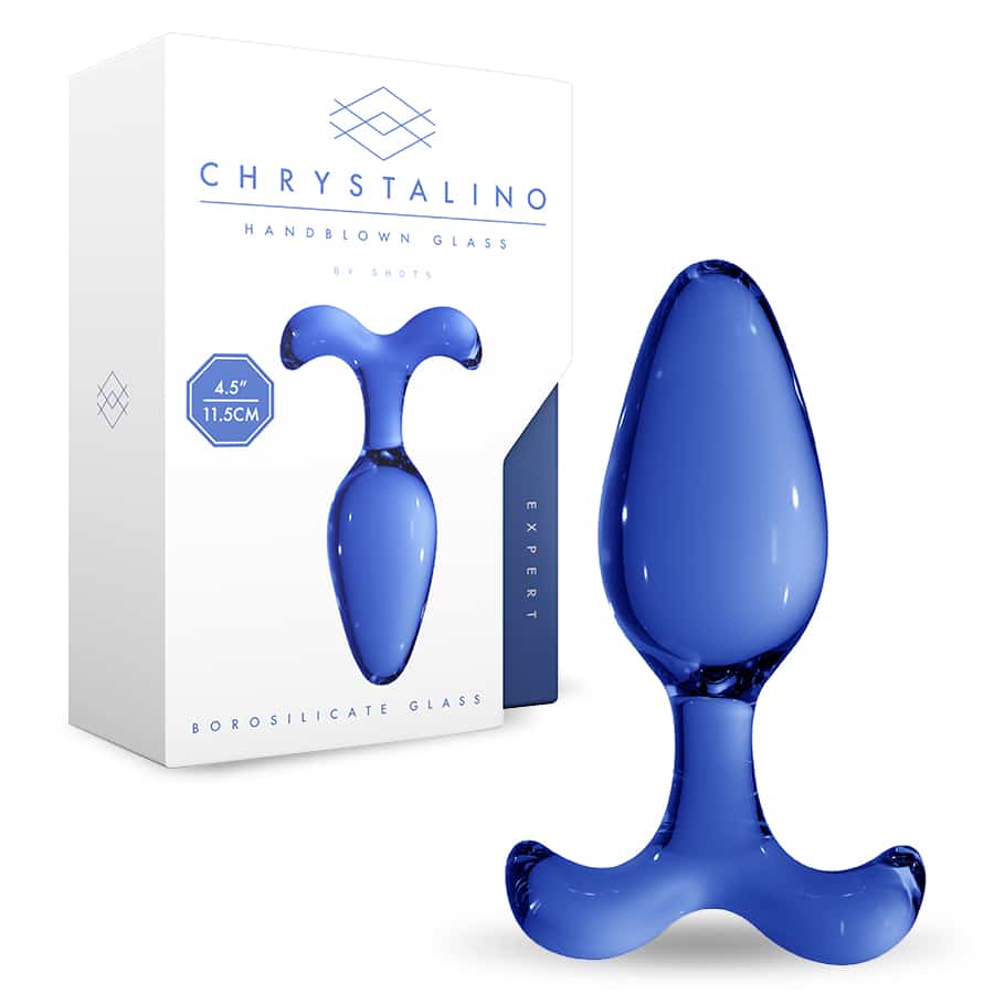 Chrystalino - Plug Em Vidro Expert Azul