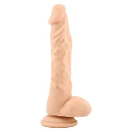 Toyz4lovers - Dildo Em Silicone Real Safe Long Stocky Branco 18 Cm