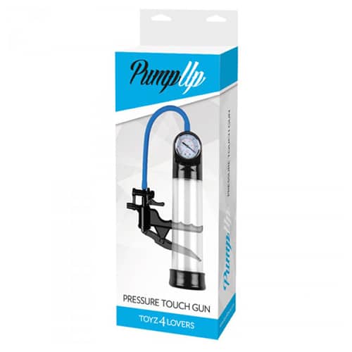 Toyz4lovers - Bomba Para O Pênis Com Medidor Pressure Touch Gun Transparente - Image 3