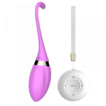 Leten - Ovo Vibratório Recarregável Cora  Lilás