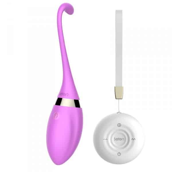 Leten - Ovo Vibratório Recarregável Cora  Lilás
