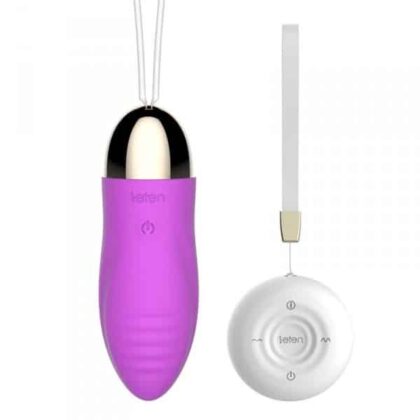 Leten - Ovo Vibratório Recarregável Cherry  Lilás