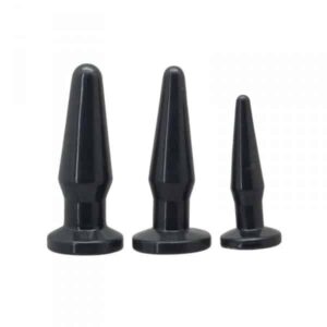 Toyz4lovers - Conjunto De 3 Plugs Anéis Timeless Anal Plugs Pretos
