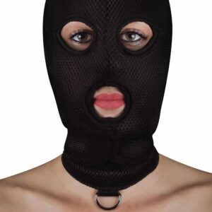 Ouch! - Máscara Extreme Mesh Balaclava  Preta