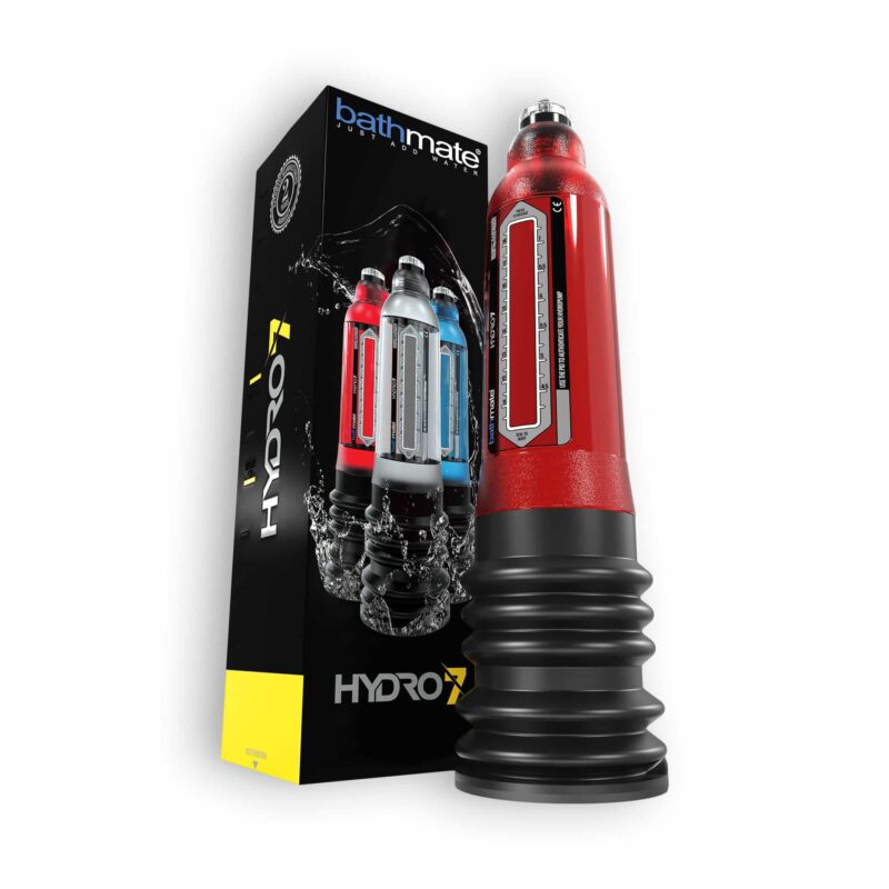 Bathmate - Bomba Para O Pênis  Hydro 7 Hydro Pump Vermelha - Image 4