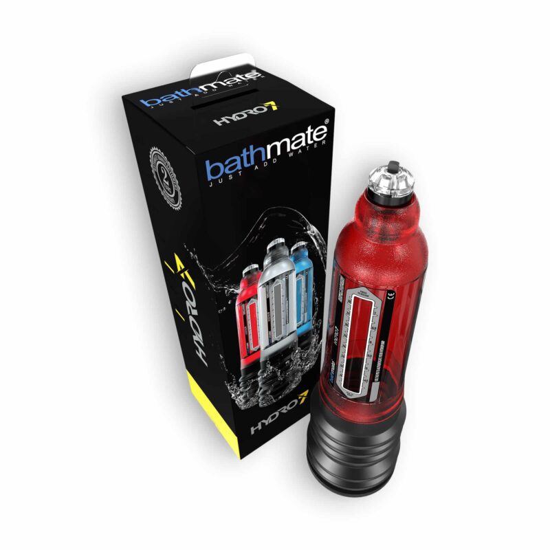 Bathmate - Bomba Para O Pênis  Hydro 7 Hydro Pump Vermelha - Image 5