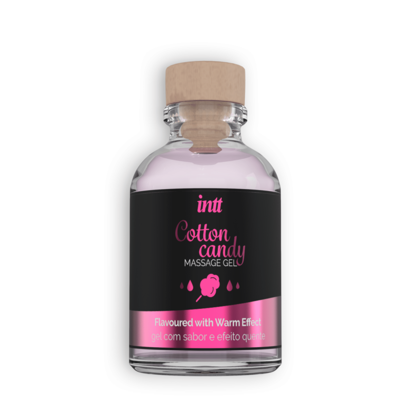 Intt - Gel De Massagem Com Sabor A Algod?O Doce  30ml