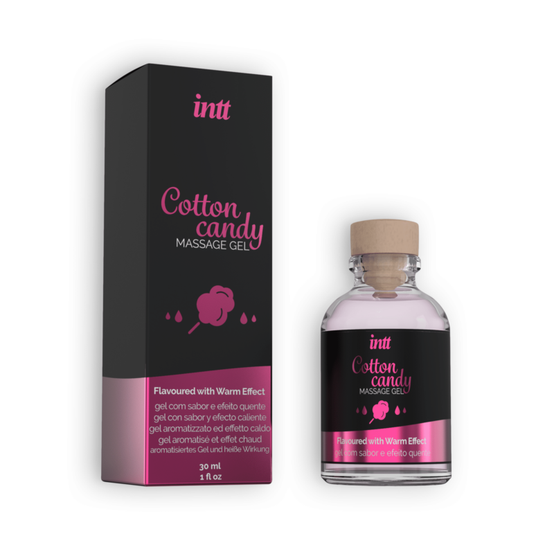 Intt - Gel De Massagem Com Sabor A Algod?O Doce  30ml - Image 2