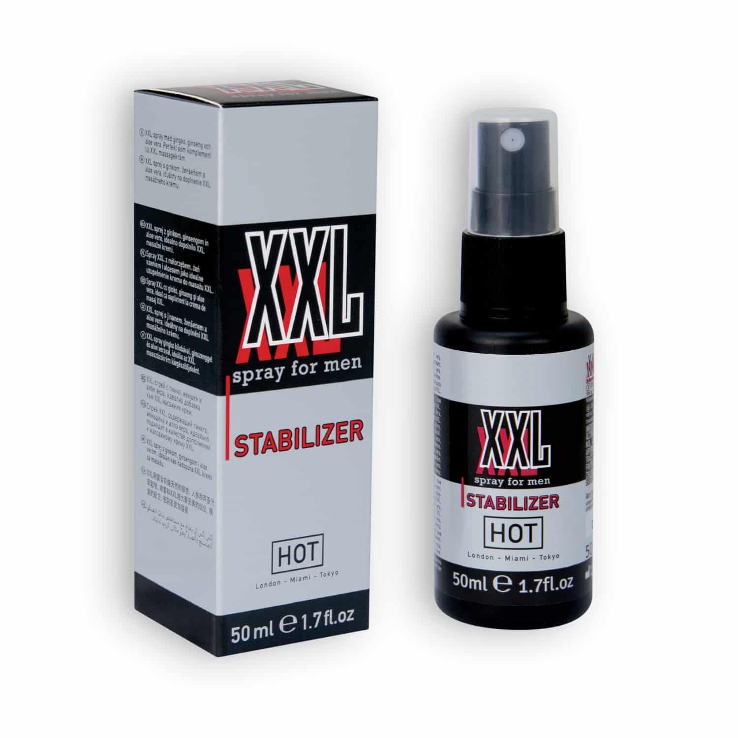 Hot - Spray Estimulante Xxl Stabiliser Para Homem 50ml