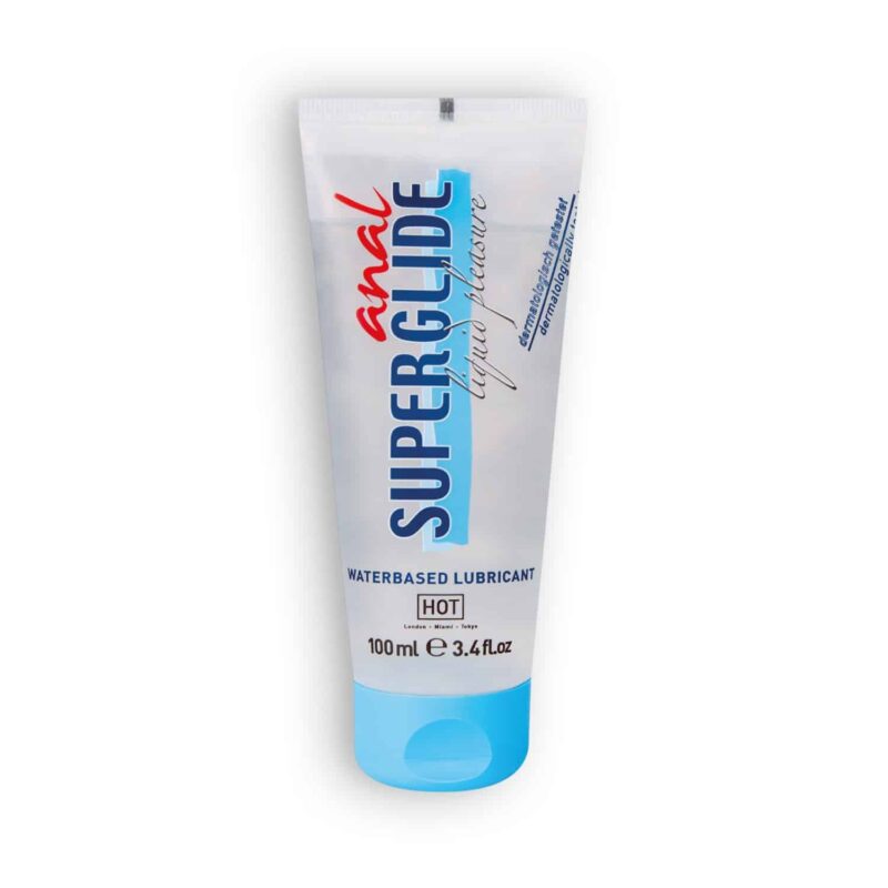 Hot  - Lubrificante À Base De Água Anal Superglide 100ml