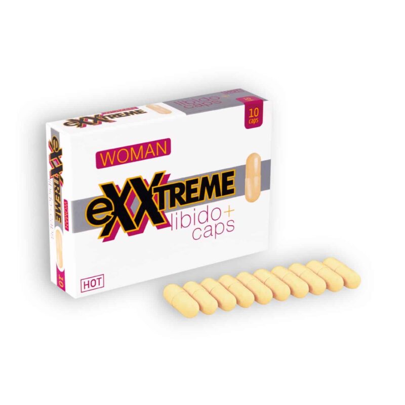 Hot - Cápsulas Estimulantes Exxtreme Libido+ Caps Para Mulher 10 Cápsulas
