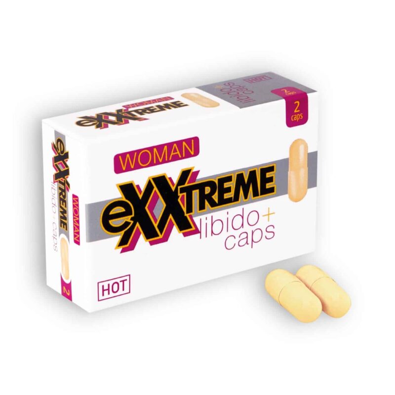 Hot - Cápsulas Estimulantes Exxtreme Libido+ Caps Para Mulher 2 Cápsulas
