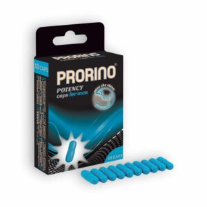 Prorino - Cápsulas Estimulantes  Potency Caps Para Homem 10 Cápsulas