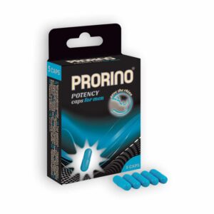 Prorino - Cápsulas Estimulantes  Potency Caps Para Homem 5 Cápsulas