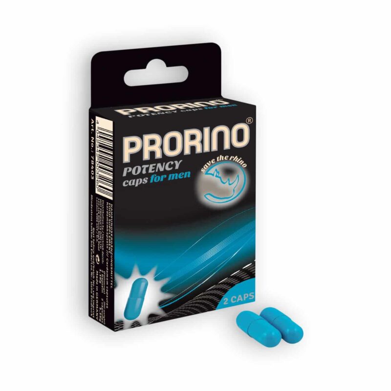 Prorino - Cápsulas Estimulantes  Potency Caps Para Homem 2 Cápsulas