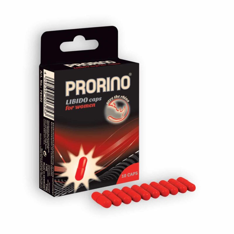 Prorino - Cápsulas Estimulantes  Libido Caps Para Mulher 10 Cápsulas