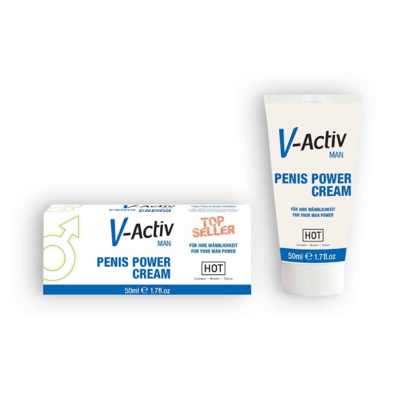 Hot - Creme Estimulante Pênis Power Cream V-Activ 50ml