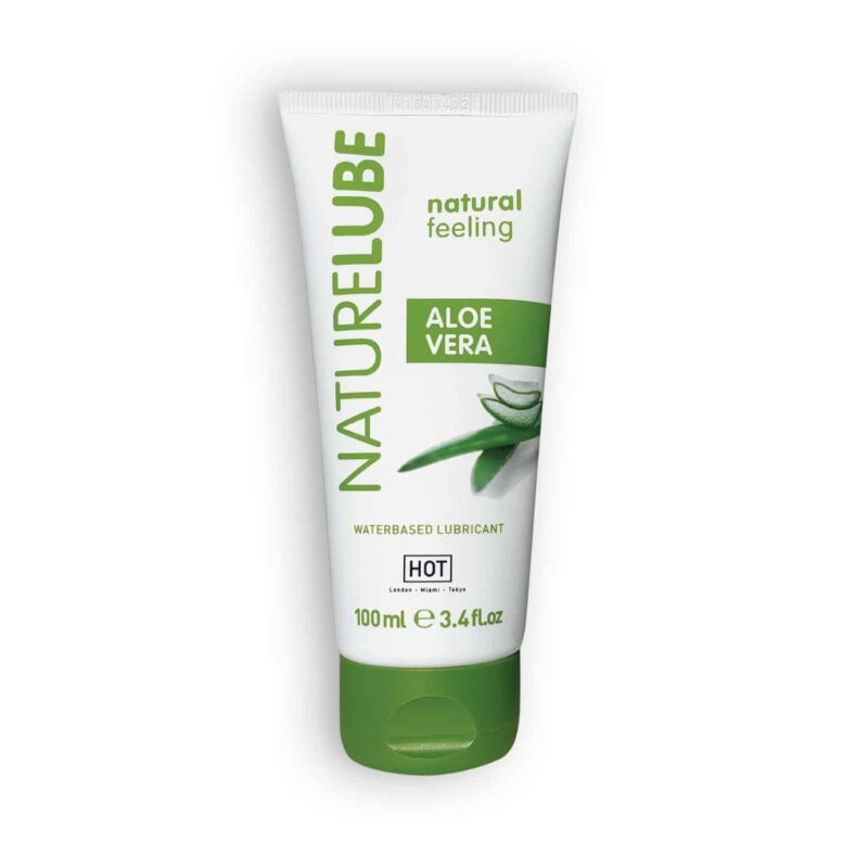 Hot - Lubrificante À Base De Água Com Aloe Vera Naturelube 100ml