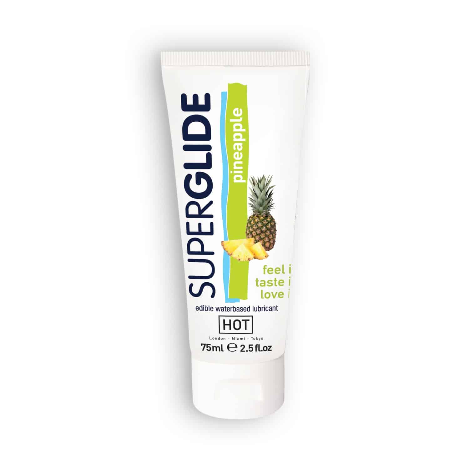 Hot - Lubrificante Comestível Superglide Ananás 75ml
