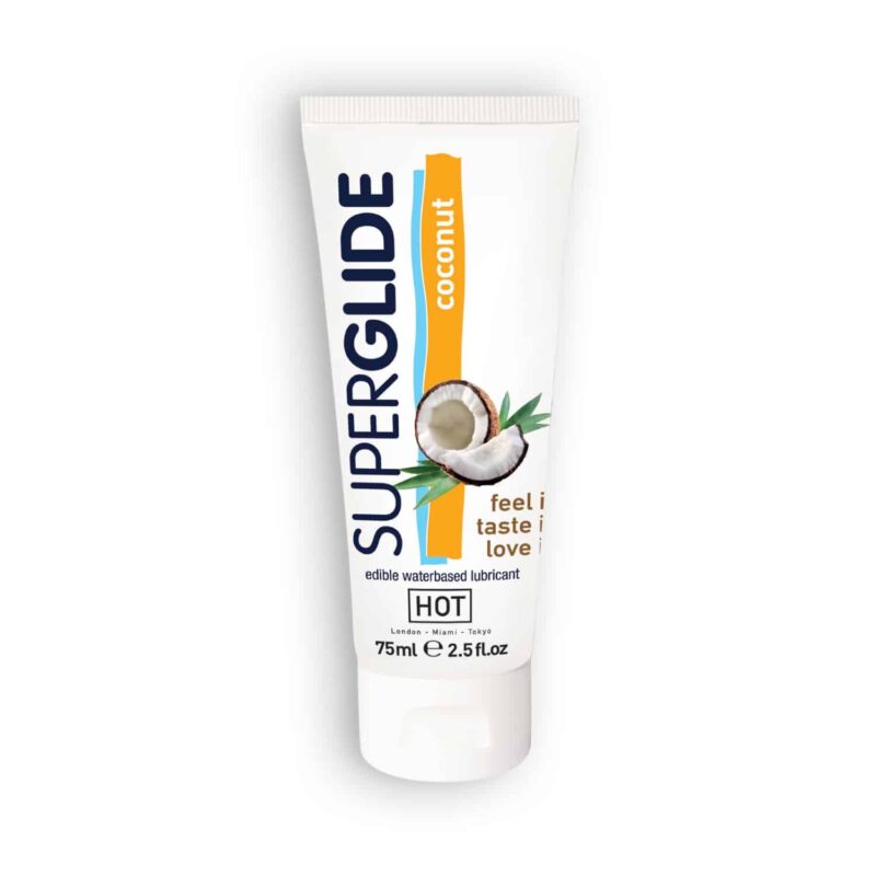Hot - Lubrificante Comestível Superglide Coco 75ml