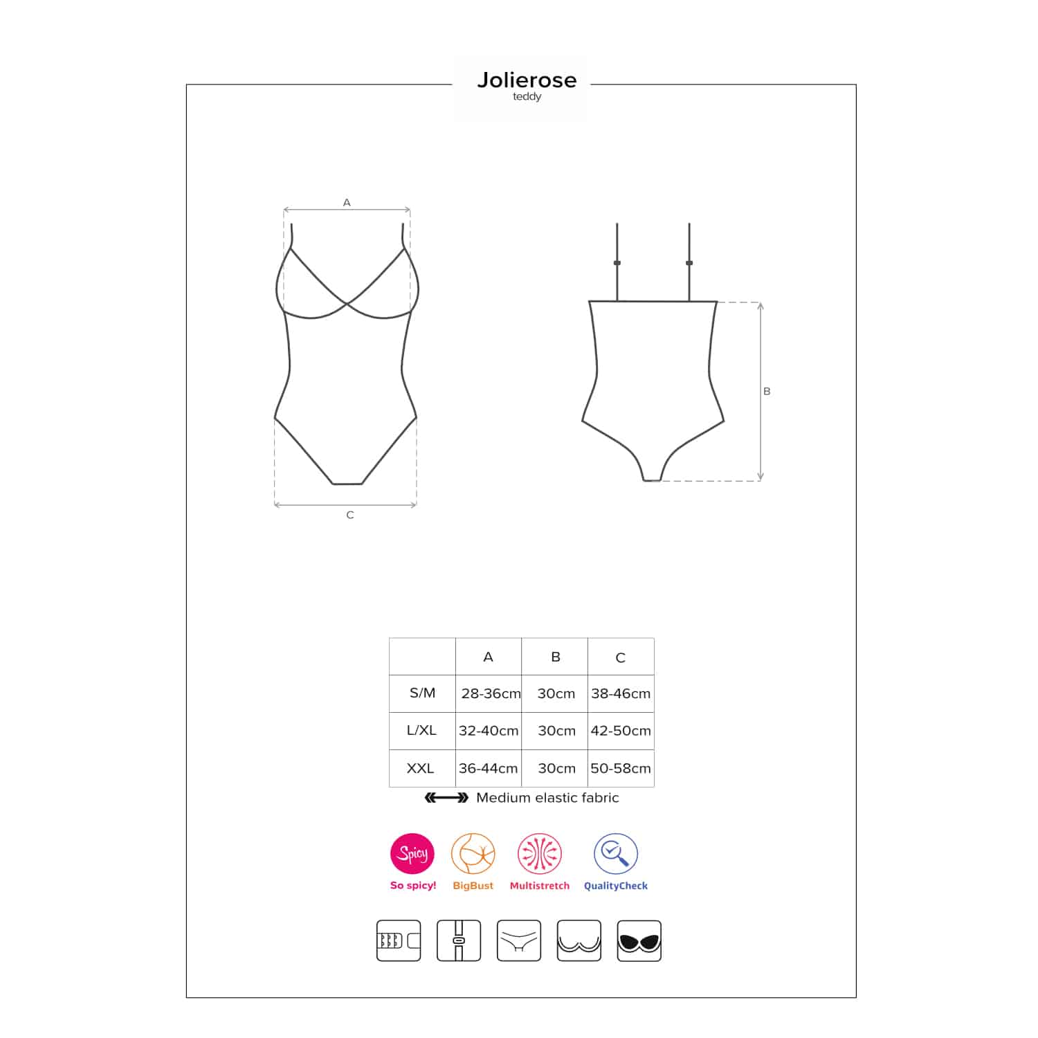 BODY JOLIEROSE OBSESSIVE VERMELHO - Image 7