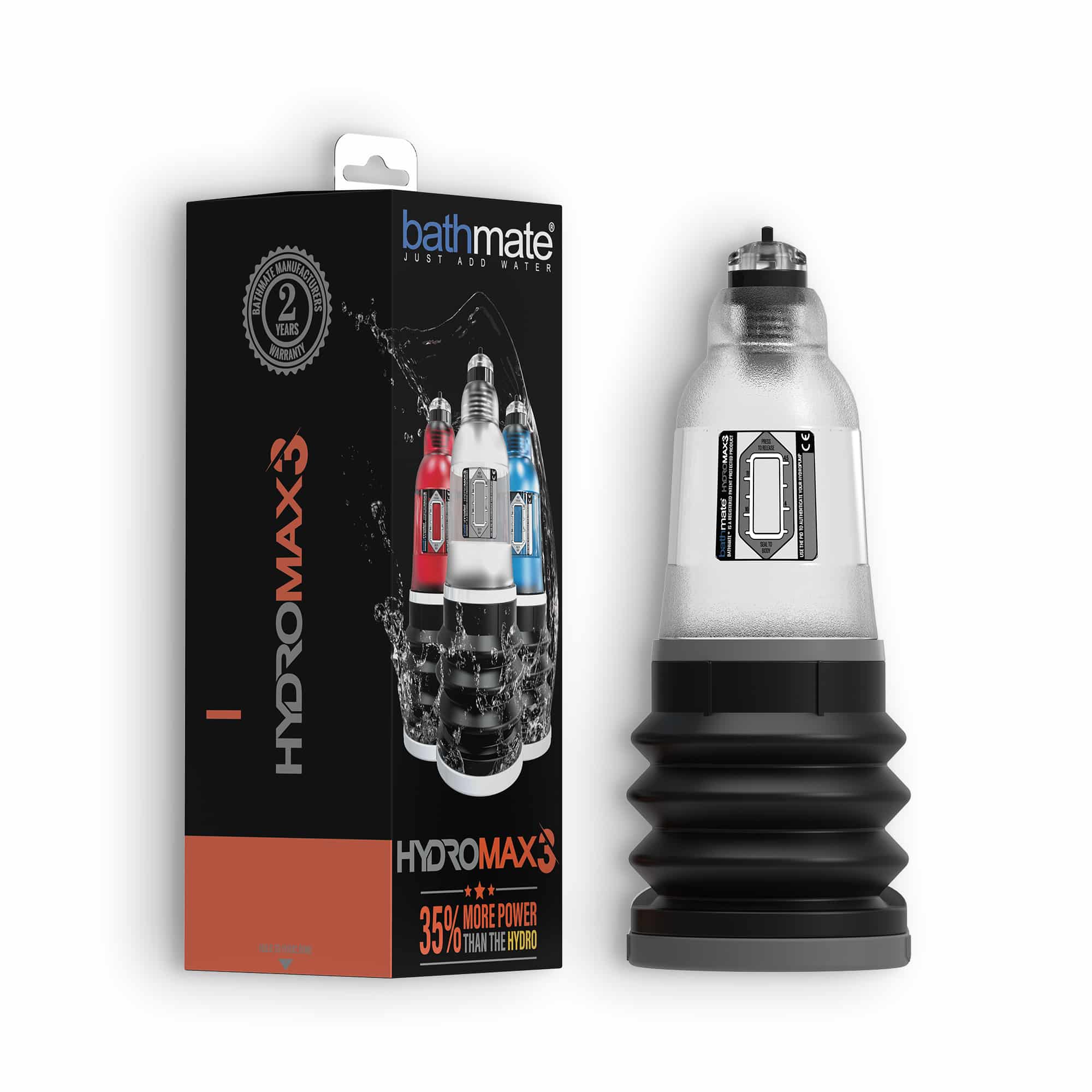 Bathmate - Bomba Para O Pênis  Hydromax 3 Transparente - Image 2