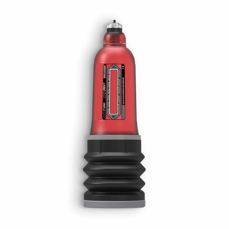 Bathmate - Bomba Para O Pênis  Hydromax 7 Wide Boy Vermelha