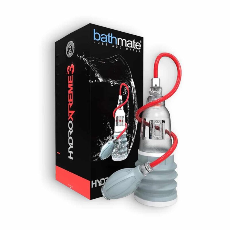 Bathmate - Bomba Para O Pênis Com Acessórios  Hydroxtreme 3 Transparente - Image 3