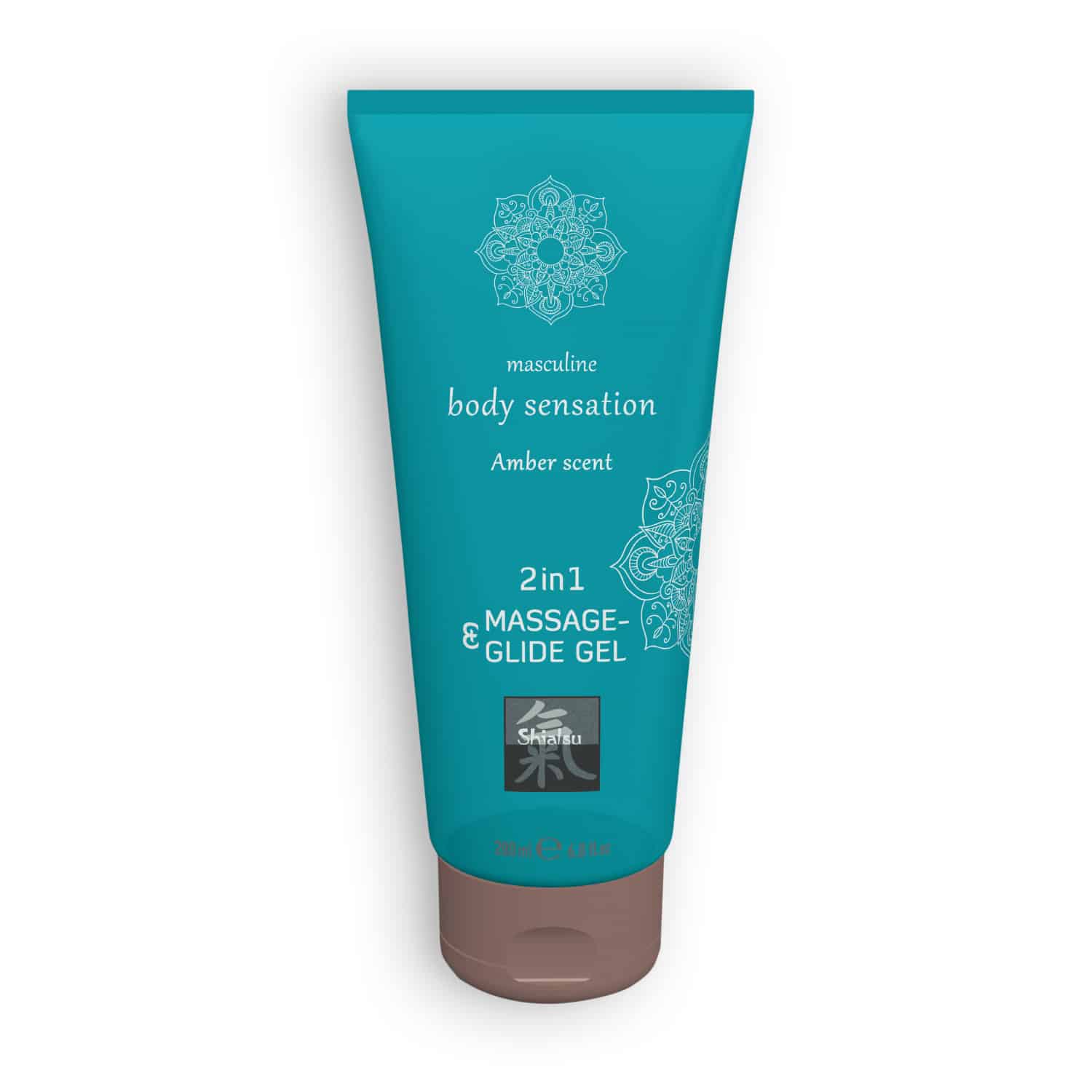 Shiatsu - Lubrificante E Gel De Massagem 2 Em 1 Âmbar 200ml