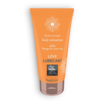 Shiatsu - Lubrificante Beijável Love Fruity Tea Com Sabor A Chá Verde E Manga  75ml