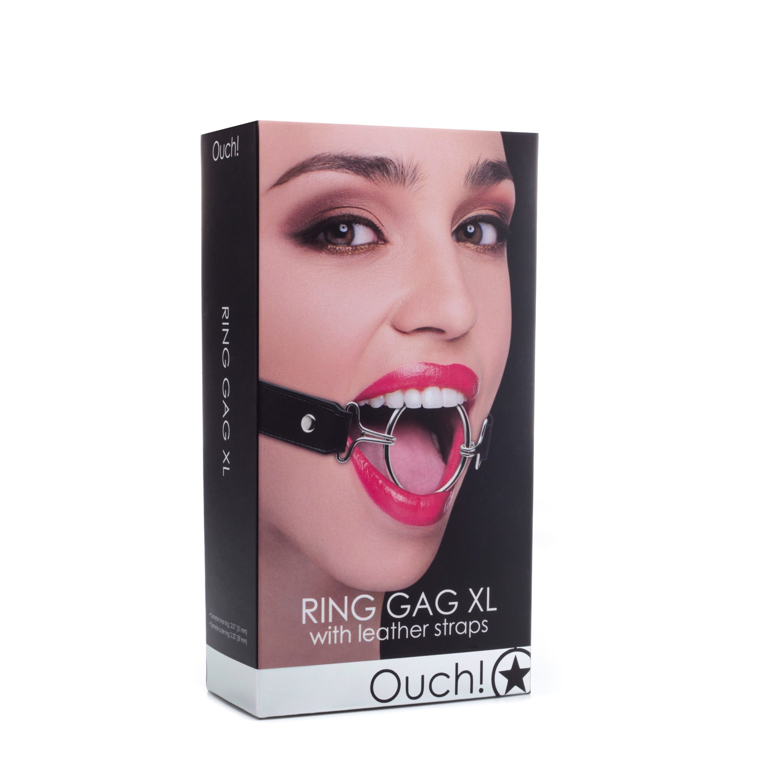 Ouch! - Mordaça Ring Gag Xl Preta - Image 2